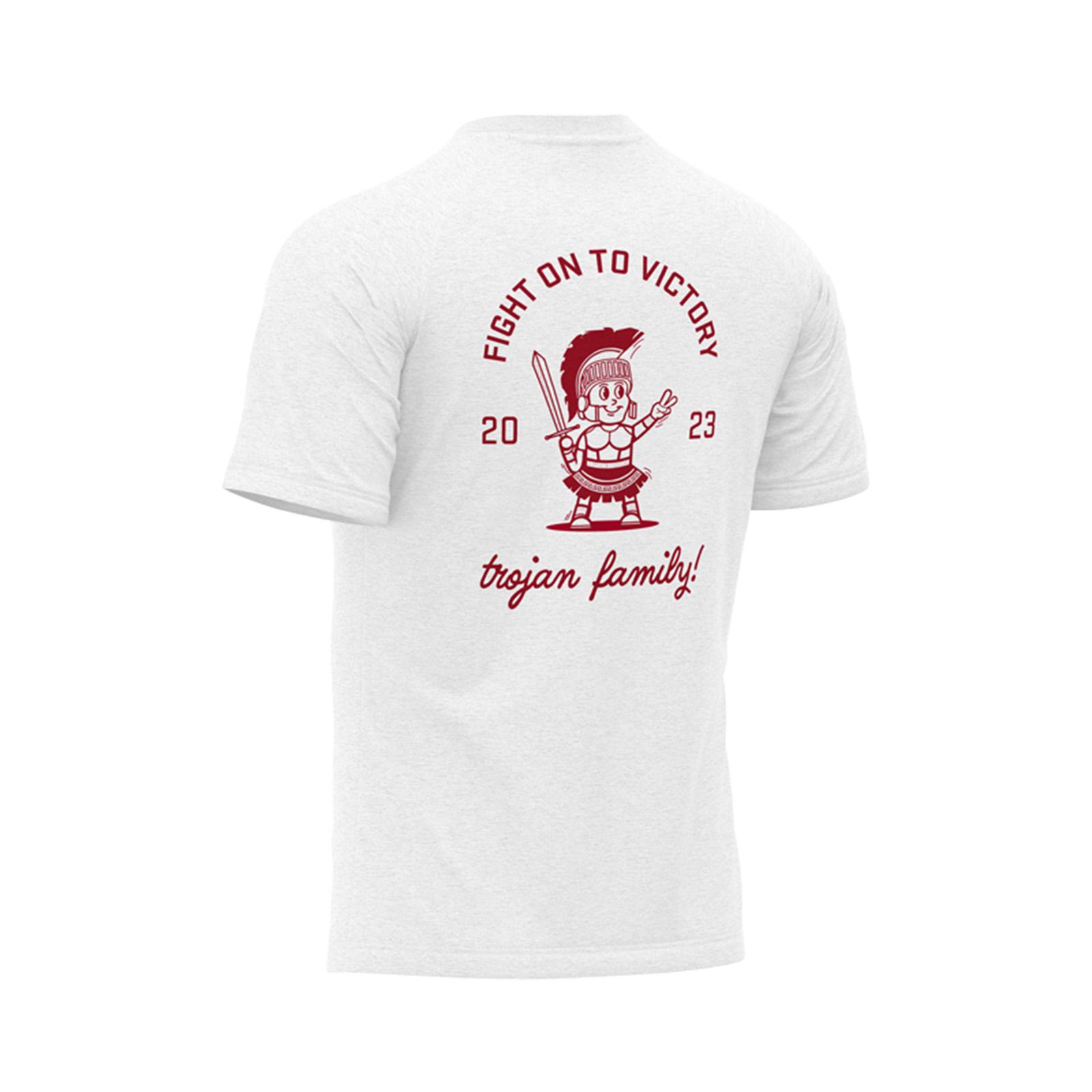 Fight On Trojan Family 2023 Official Tee White image01